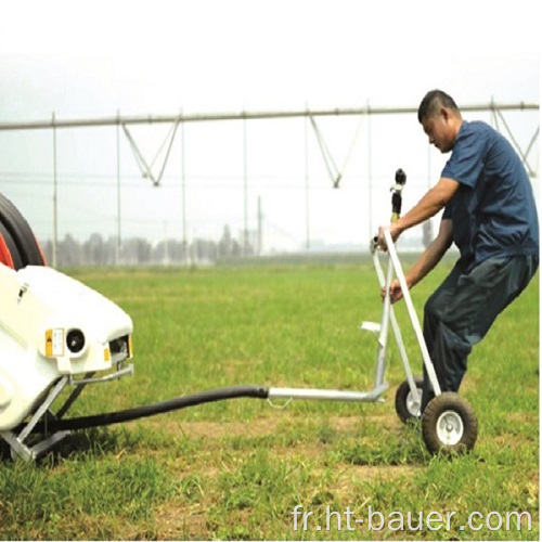 Machine d&#39;irrigation à enrouleur de tuyau mobile facile de petite taille